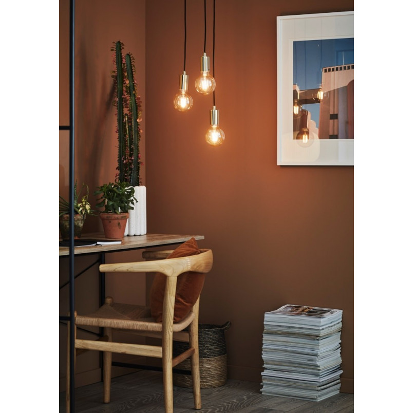 Lampa wisząca Sky Round 3x E27 złota | Markslojd