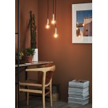 Lampa wisząca Sky Round 3x E27 złota | Markslojd