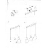 Lampa wisząca Sky Straight czarna | Markslojd - Oświetlenie
