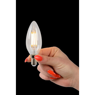 Żarówka dekoracyjna C37 Filament Ściemniana E14 4W 320Lm marki marki Lucide