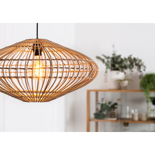 Lampa wisząca rattanowa boho Magali | Lucide - Odkryj naturalny styl