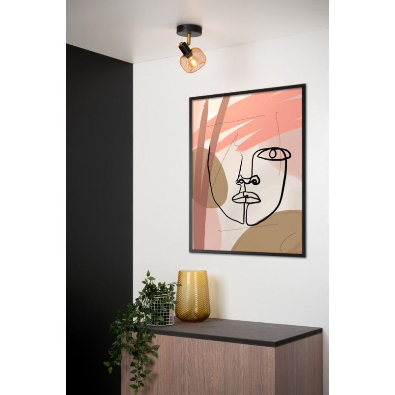 Reflektor Maren Lucide - Mosiądz/Czarny | Eleganckie Oświetlenie