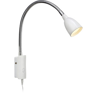 Kinkiet regulowany z włącznikiem Tulip LED Biały marki Markslojd