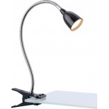 Lampka Klips Tulip LED Czarna Markslojd - Skandynawski Design