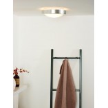 Plafon sufitowy Fresh 27cm chrom Lucide | Eleganckie oświetlenie