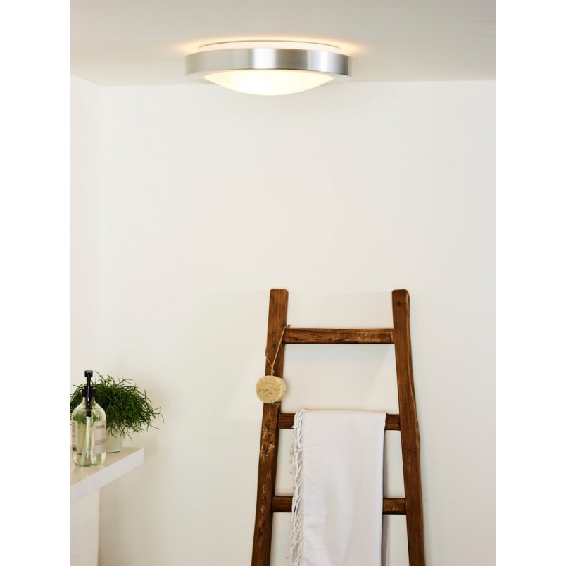 Plafon Fresh 35cm Lucide - Srebrny, E27 | Sklep z Lampami