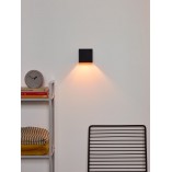 Kinkiet LED Lucide Xio - Czarny | Nowoczesne Oświetlenie