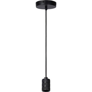 Lampa wisząca Jova - czarna, szklana, E27 | Lucide