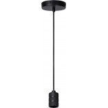 Lampa wisząca Jova - czarna, szklana, E27 | Lucide