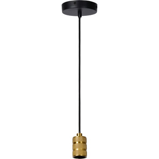 Lampa wisząca mosiężna Jova Lucide - E27, styl retro
