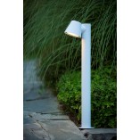 Słupek ogrodowy Dingo 70cm Biały Lucide - Oświetlenie Ogrodu