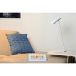 Lampa biurkowa Hester biała Lucide | Minimalistyczny design