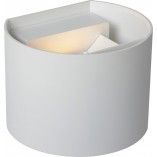 Kinkiet Łazienkowy Axi Round LED Biały | Lucide