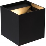 Kinkiet łazienkowy Axi Square LED czarny - Lucide