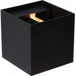 Kinkiet łazienkowy Axi Square LED czarny - Lucide