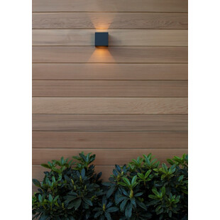 Kinkiet łazienkowy Axi Square LED czarny - Lucide