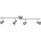 Reflektor sufitowy 4-punktowy Brilliant Sanny IV LED - Chrom