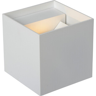 Kinkiet łazienkowy Axi Square LED biały | Lucide