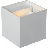 Kinkiet łazienkowy Axi Square LED biały | Lucide