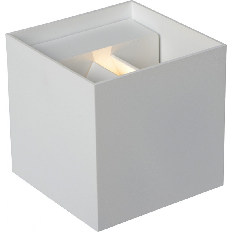 Kinkiet łazienkowy Axi Square LED biały | Lucide