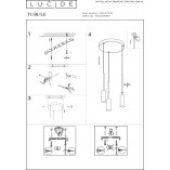 Lampa wisząca Tubule LED Lucide | Minimalistyczny design