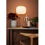 Lampa stołowa glamour Sober | Markslojd - Mosiądz, Szkło