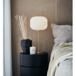 Lampa stołowa glamour Sober | Markslojd - Mosiądz, Szkło