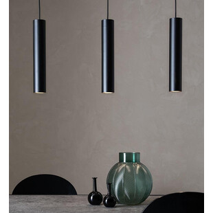 Lampa wisząca Ruben III czarna | Markslojd - Minimalistyczny design