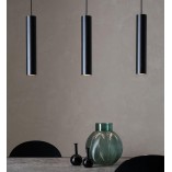 Lampa wisząca Ruben III czarna | Markslojd - Minimalistyczny design