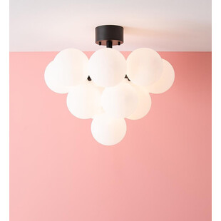 Lampa sufitowa szklane kule Merlot 56 Biały/Czarny marki Markslojd