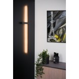 Kinkiet LED czarny Segin 90cm Lucide - Minimalistyczny Design