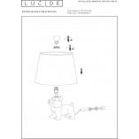 Lampa stołowa Sir Winston | Lucide - Glamour & Art Deco