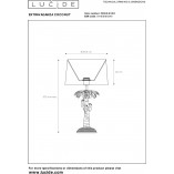 Lampa stołowa Coconut Lucide | Zielona, Art Deco | Kup online