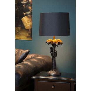 Lampa stołowa Coconut czarna | Lucide - Elegancki design
