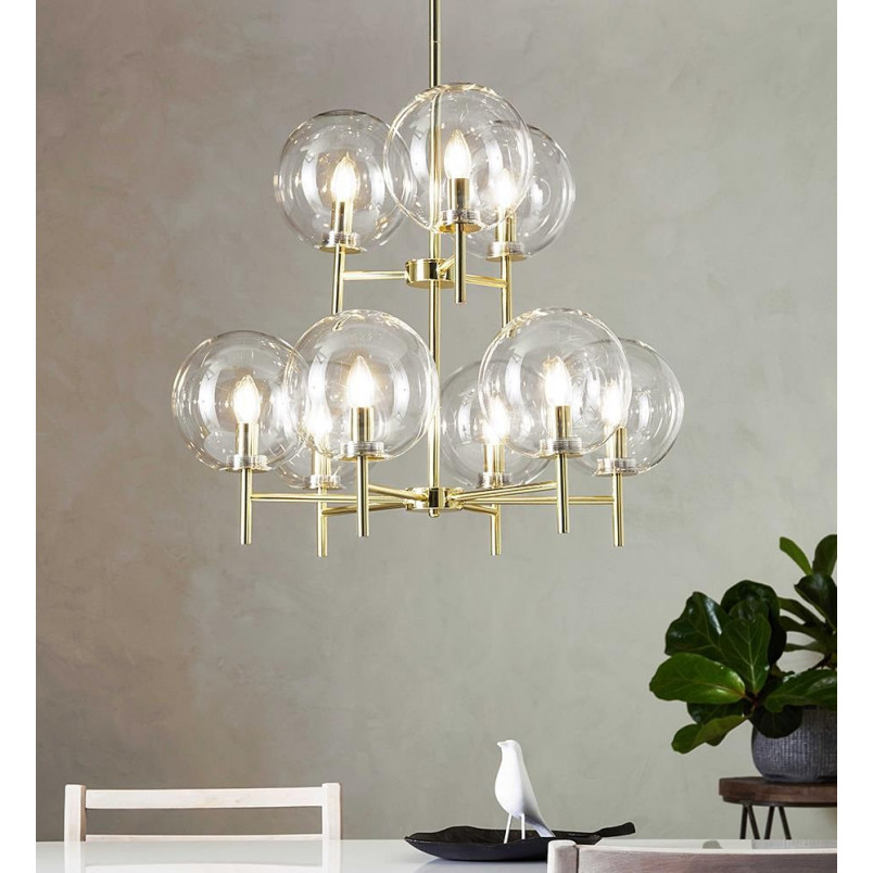 Lampa wisząca szklane kule Markslojd | Glamour Crown - Kup teraz!