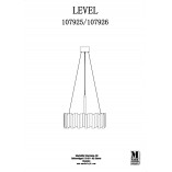 Lampa wisząca czarna Level Markslojd | E27 | Sklep z lampami