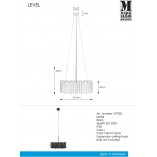 Lampa wisząca czarna Level Markslojd | E27 | Sklep z lampami