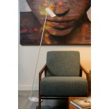 Lampa podłogowa biała Hester | Minimalistyczny design Lucide