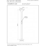 Lampa podłogowa LED Champion Chrom - Lucide | Kup online