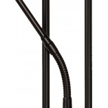 Lampa podłogowa LED Champion czarna | Lucide - Styl i funkcjonalność