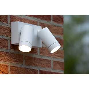 Kinkiet zewnętrzny Taylor II LED biały | Lucide