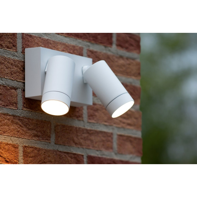 Kinkiet zewnętrzny Taylor II LED biały | Lucide