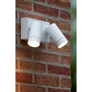 Kinkiet zewnętrzny Taylor II LED biały | Lucide