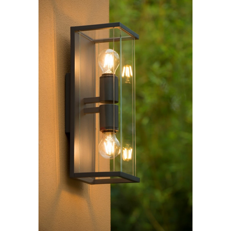 Kinkiet zewnętrzny Claire 14 LED antracyt - Lucide