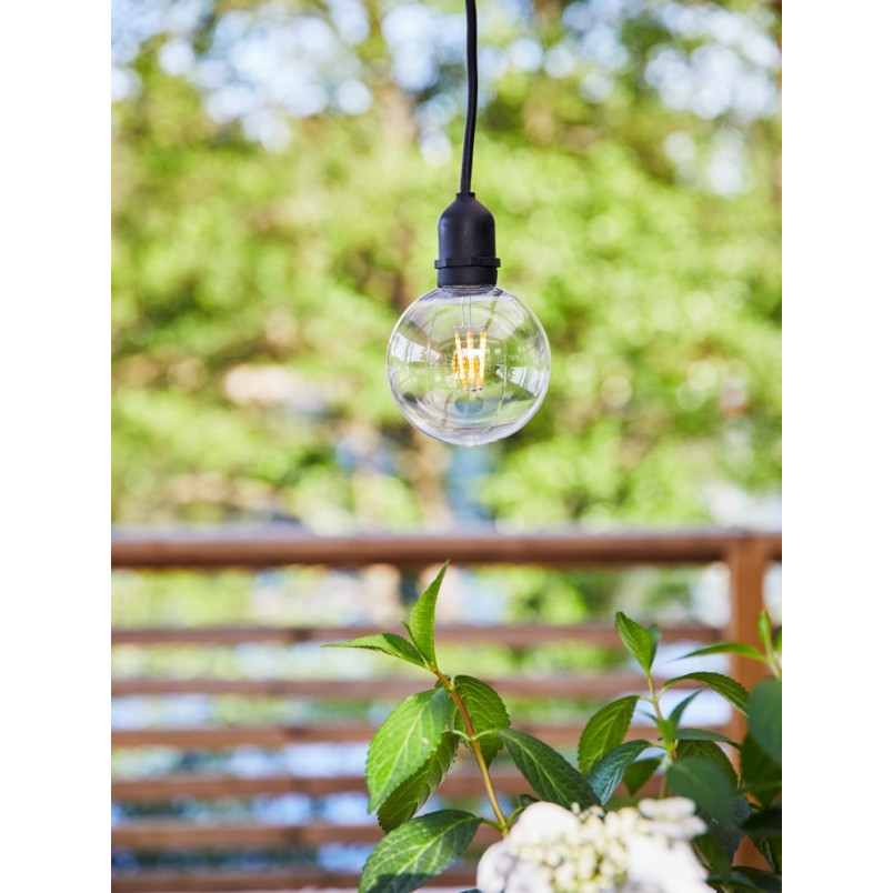 Lampa Ogrodowa Wisząca LED Czarna | Markslojd Garden