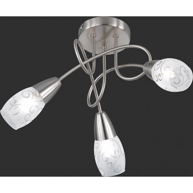 Lampa sufitowa Colmar III - nowoczesny design, szkło, Reality