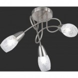 Lampa sufitowa Colmar III - nowoczesny design, szkło, Reality