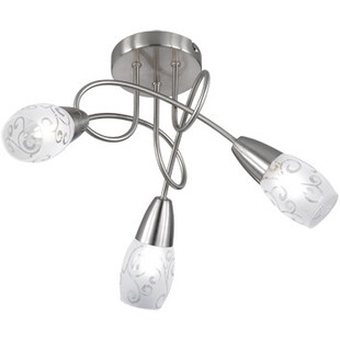 Lampa sufitowa nowoczesna Colmar III Biały/Nikiel Mat marki Reality
