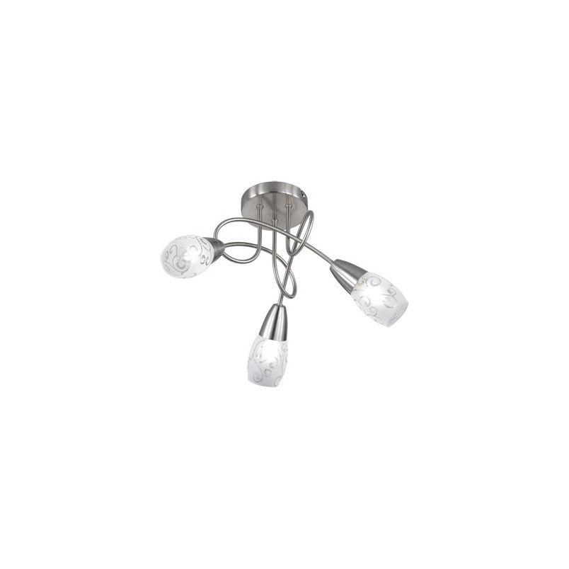 Lampa sufitowa Colmar III - nowoczesny design, szkło, Reality
