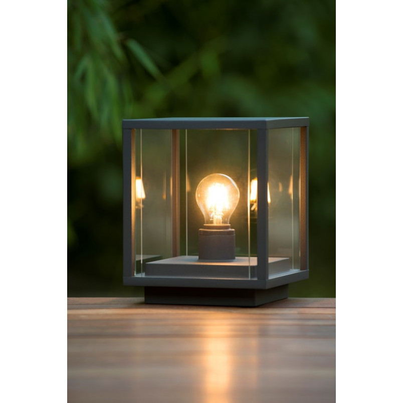 Lampa Ogrodowa Claire Czarna Lucide | Eleganckie Oświetlenie